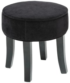 Табуретка atmosphera Adriel, Кадифе - Черен