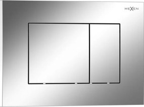Mexen Tex 02 бутон за казанче, лъскав хром - 6102-03