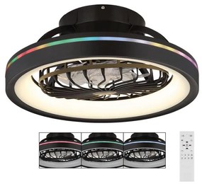 Globo 03665 - LED RGB Димируем таван вентилатор DEANNE LED/40W/230V + д.у.