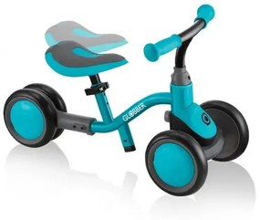 Колело за баланс Globber Learning bike 3 в 1 Deluxe – синьо-зелено