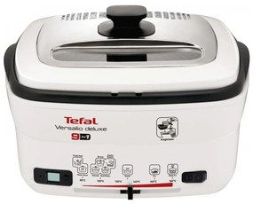 Tefal - Многофункционален deep fryer 9in1 VERSALIO DE LUXE 1600W/230V 2 l бял