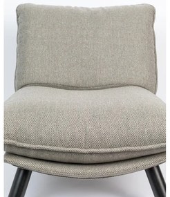 Сив фотьойл Lazy Sack - Zuiver