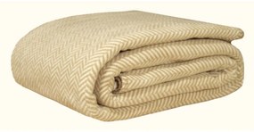 Охра, жълто и бяло покривало за двойно легло 200x220 cm Twin - Oyo Concept