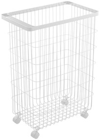 Бял метален кош за пране 55 л Tower - YAMAZAKI