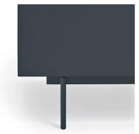 Нощно шкафче в антрацитно-естествен цвят в дъбов декор Otto - Teulat