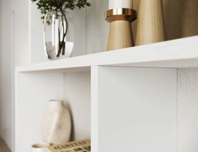 Книжна етажерка Idaho-Бяло