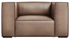 Светлокафяв кожен фотьойл Madame - Windsor & Co Sofas