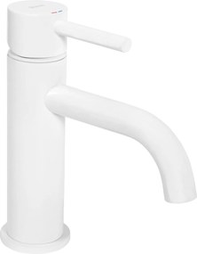 Смесител за мивка Rea Lungo Lungo White Low
