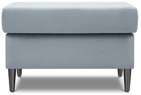 Светлосиня кадифена табуретка Kyoto – Cosmopolitan Design