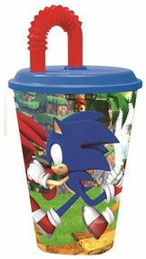 Чаша със Сламка Sonic 430 ml