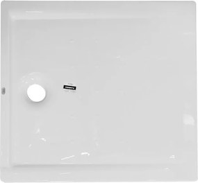 Душ корито Фламинго, свръх плоско акрилно, квадрат