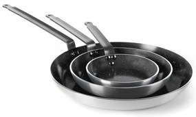 Мраморен алуминиев тиган с незалепващо покритие, ø 24 cm Marble Professional - Hendi