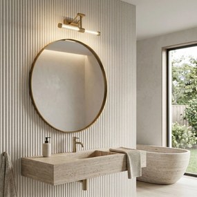 Stenen LED aplik za banya APP1899-1W 40cm BRUSH GOLD