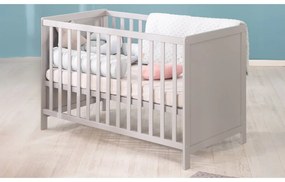 Сиво детско креватче 60x120 cm Hamburg – Roba