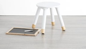 Детски стол atmosphera, MDF, Бял