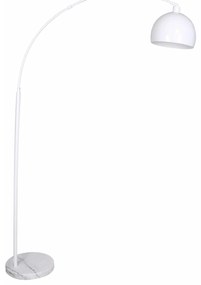 Лампион DKD Home Decor 36 x 110 x 195 cm Метал Бял Мрамор 220 V 50 W 60 W