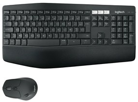 Клавиатура с мишка Logitech PERFORMANCE MK850 Черен AZERTY