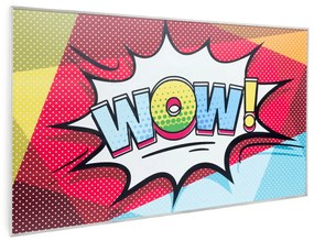 Klarstein Wonderwall Air Art 60, инфрачервен нагревател, 101 x 60 см, 600 W, за стена, дистанционно управление