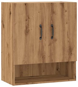 857068 vidaXL Стенен шкаф, дъб артизан, 60x31x70 см, инженерно дърво