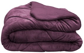 2 в 1 Одеяло шерпа/олекотена завивка Artisti Italiani Reverie 160/220 лилаво