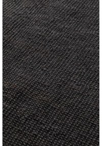 Черна пътека от юта 80x200 cm Bouclé - Hanse Home