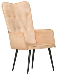 Sonata H Wingback стол, кремав, канава