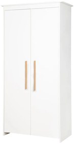 Бял детски гардероб 96x190x50 cm Lilo – Roba