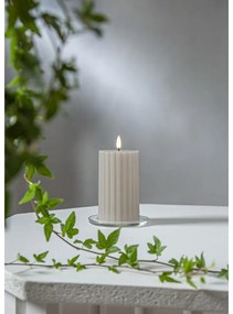LED свещ (височина 15 см) Flamme Stripe - Star Trading