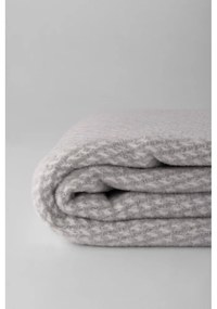 Светлосиво каре със съдържание на памук , 140 x 180 cm Ruby - Euromant