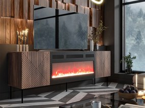 TV шкаф Art Deco 190 EF-Кафяво