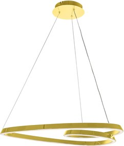 Лампа LED APP798-cp Gold + Remote Control