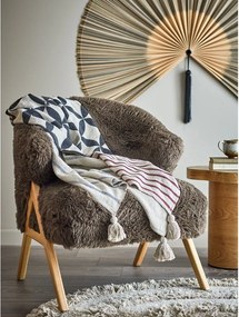 Одеяло със смес от памук 130x155 cm Forma – Bloomingville