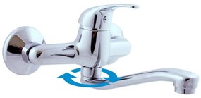 RAV Slezák SA001.5/26 - Смесител за мивка/умивалник SAZAVA лъскав хром