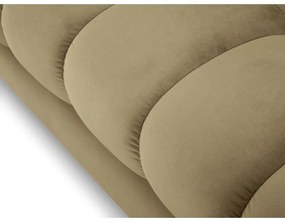 Бежов кадифен диван Bali - Cosmopolitan Design