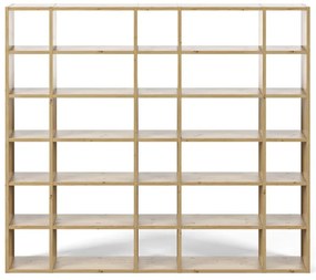 Етажерка за книги в дъб 255x224 cm Pombal - TemaHome