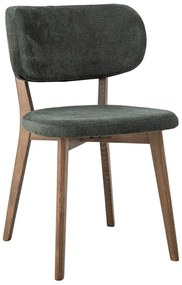 Тъмнозелено-кафяв трапезен стол Cally – Bloomingville