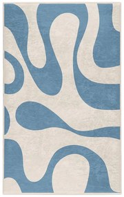 Син килим подходящ за пране 160x230 cm Blue Latte – Mila Home