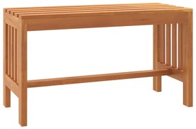 363287 vidaXL Градинска пейка, 80 см, масивно дърво евкалипт