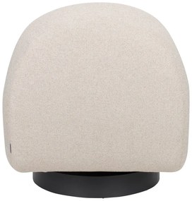 Бежово въртящо се кресло Eden – Zuiver