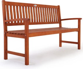 Градинска пейка от евкалиптова дървесина 152 cm