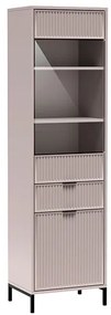 шкаф-витрина с една стъклена врата и чекмедже LINKaSTYLE LS-5