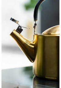 Чайник от неръждаема стомана в златист цвят1,5 l Diamante – Vialli Design