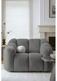 Сиво кресло Shell – Miuform