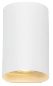 Интелигентна стенна лампа бяла кръгла с 2 Wifi GU10 - Sabbir