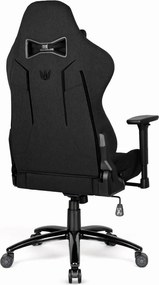 Ергономичен геймърски стол HC-1013 - черно покритие от висококачествен плат