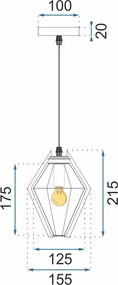 Пендел Diament Coral APP450-1CP
