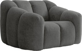 Сиво кресло Shell – Miuform