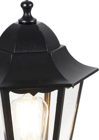 Външна стоеща лампа черна 120 см IP44 - Хавана