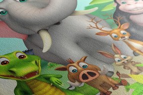 Картина на платно – Сладки животни