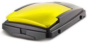 Жълт пластмасов капак за кошче за разделно събиране на отпадъци - Addis